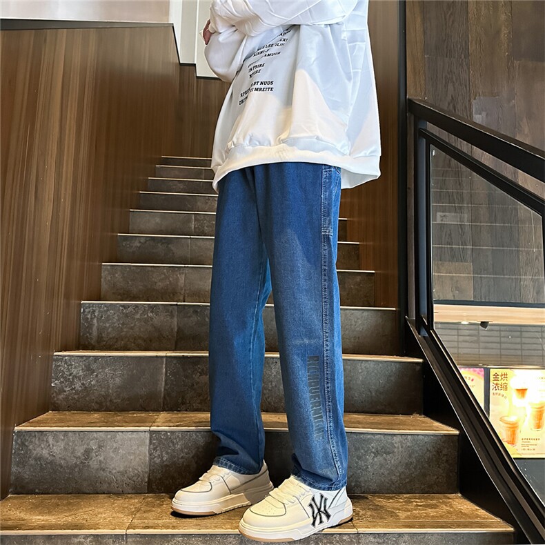 k1075-p48-控68现货宽松拉链cleanfit牛仔裤马丁靴黑暗,男装牛仔裤,星座116