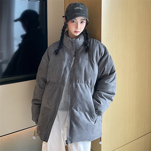 情侣麂皮绒棉服男冬新款情侣棉衣外套加厚棉袄羽绒服MY8805-P68图片