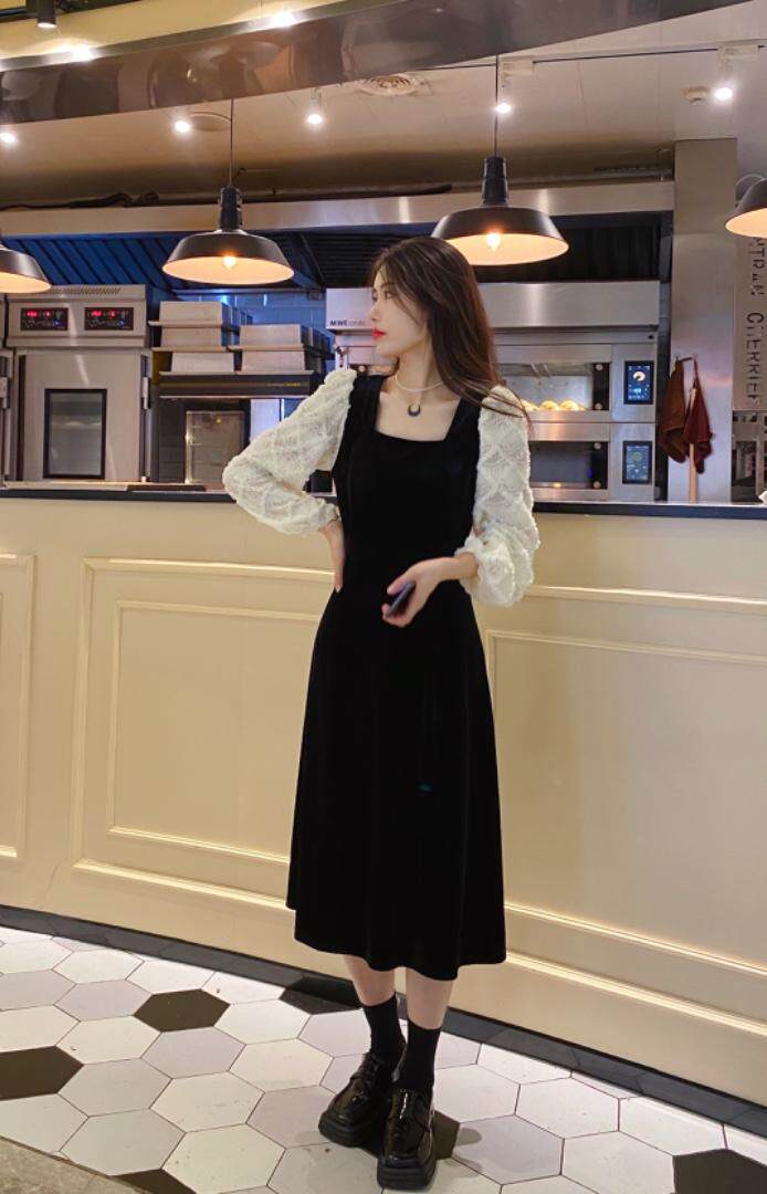 韩版小姐姐连衣裙，女装连衣裙，柏多伊俪