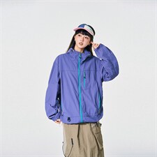 UPF50+有报告凉感轻薄透气宽松大码潮流防晒服DQC659-P48，男装防晒衣，电商B306