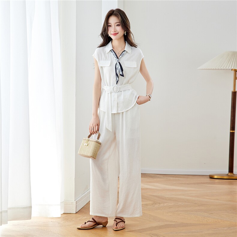 现货！2026年夏装新款两件套套装女,女装套装/套裙,慕咨
