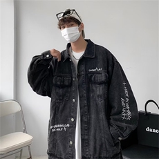 灯芯绒外套男潮牌复古宽松休闲上衣青少年痞帅工装夹克JK949-P76，男装夹克，星座1103-3