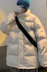 主推差价足纯色皮面包服PU皮棉衣加厚保暖外套XZ1213-MY16-P110，男装棉衣，星座1213