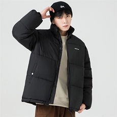 情侣款刺绣棉衣男加厚男士棉服立领棉袄冬季潮流A266-WMY2230-P65，男装棉衣，电商A266