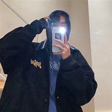 棒球服男潮牌百搭宽松夹克韩版潮流外套ins港风休闲上衣J083-P60图片