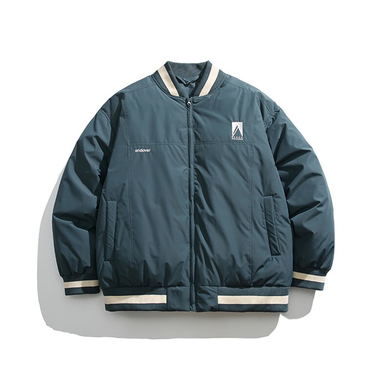 2026冬季新款男日系潮牌纯色刺绣白鸭绒羽绒服加厚外套YR38-F219,男装羽绒服,电商A101（原外27）