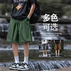 运动中性五分裤直筒休闲百搭短裤夏季垂顺男裤DK516特批1539，男装牛仔裤，星座718-1