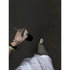 美式街头hiphop提花设计牛仔裤男女高街直筒微喇1001-1-CN79-P45，男装牛仔裤，星座1001-1