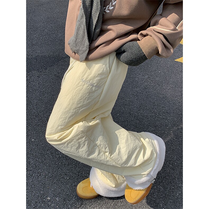 新款加绒加厚葫芦纹夹棉休闲裤XZ604-K119-特P50控88,男装休闲裤,星座604