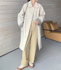 风衣，女装风衣，荷琦美好