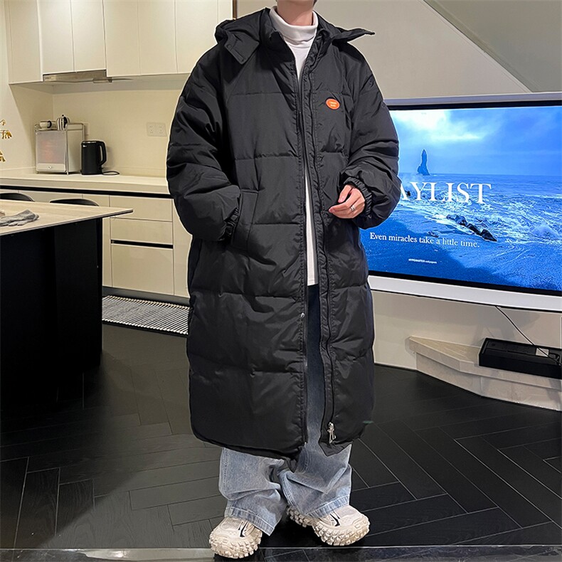 8XL-M特大码2024年冬季港风羽绒服男加厚连帽棉衣棉服YRFC01P220,男装羽绒服,电商D206-1