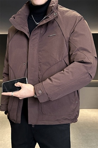 L-5XL MY617-P155 立领三色棉衣保暖外套男  填充物石墨烯绒棉图片