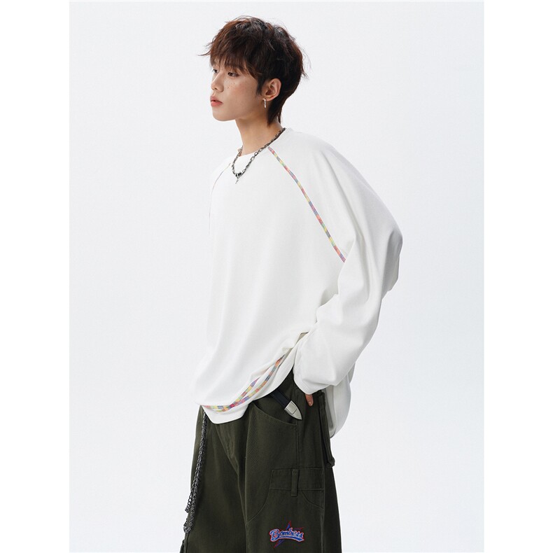 DD1025-特P25春季新款休闲内搭宽松百搭打底衫T恤大码男上衣,男装T恤,电商A059