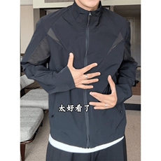 春夏款高品质冰感速干防晒服休闲户外运动外套透气弹力机能风夹克，男装防晒衣，电商A486