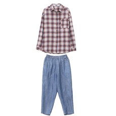 时尚套装女2023新款春季小个子轻熟中年妈妈休闲春款两件套，女装套装/套裙，忆绮罗