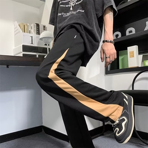 休闲裤时尚潮牌运动裤潮中腰男宽松型百搭气质青春KX109-P35图片