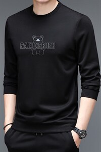2023新款卫衣男士加绒上衣针织衫长袖T恤P59图片