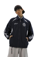 美式学院风刺绣设计大码M-5XL无影墙棒球服夹克男JK78073P79控128，男装夹克，星座226-1