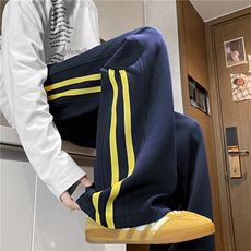 藏青黄条