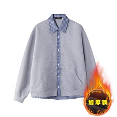 灰色加绒