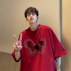 220G夏季新款纯棉圆领短袖T恤DT426-特P19控38，男装T恤，电商B370