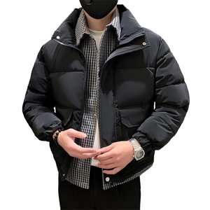 冬季美式潮流加厚假二件小香风棉衣外套棉服小伙店主风MY926 黑图片