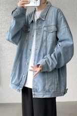 夹克男秋冬新款港风宽松美式休闲外套S608-P68，男装夹克，星座214-3