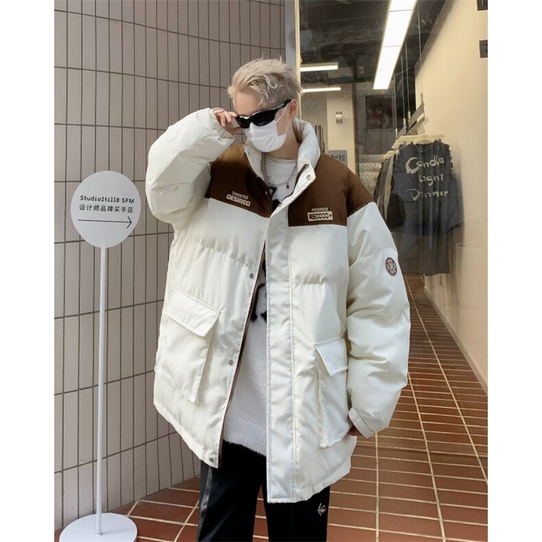 新款棉衣男冬季棉袄外套韩版潮流面包服R8222P88,男装棉衣,星座1116-2