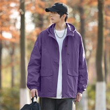 户外防晒衣男士休闲夹克潮流薄款外套潮流春夏款A266-FS001-P35，男装防晒衣，电商A266