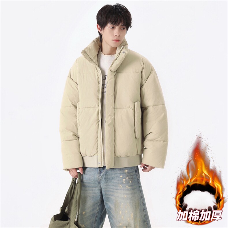 男女冬季加绒加厚立领防水保暖棉服大衣A406MY8817P85,男装棉衣,星座309（原A406）
