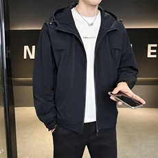 春款现货冲锋夹克外套男款上衣运动夹克JK02655-P75，男装夹克，星座308B-2