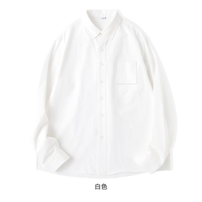 TC646-P45糖果色轻奢高级纯棉正肩衬衫夏季薄款衬衣长袖上衣外穿,女装衬衫,星座617A-2