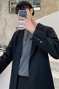 2021春夏款新品小西装休闲宽松外套 A202XZ09P95图片