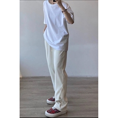 现货在仓！冰丝垂感休闲裤男抖音得物可送样网图-EX50612-批50，男装休闲裤，电商A061