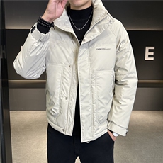 冬季新款男士立领白鸭绒加厚防寒百搭羽绒服外套上衣YR191P155，男装羽绒服，电商B226