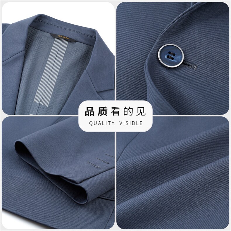 男装西服AE820含羊绒莫代尔锦氨西装无痕丝滑做工精致商务西服,男装西服套装,钱塘207-1