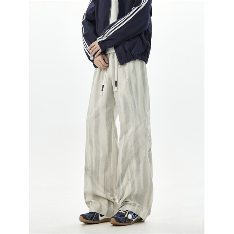 CK2518-特P40控78休闲裤男美式筒阔腿长裤57棉39.5聚酯3.5%氨纶,男装休闲裤,电商B370
