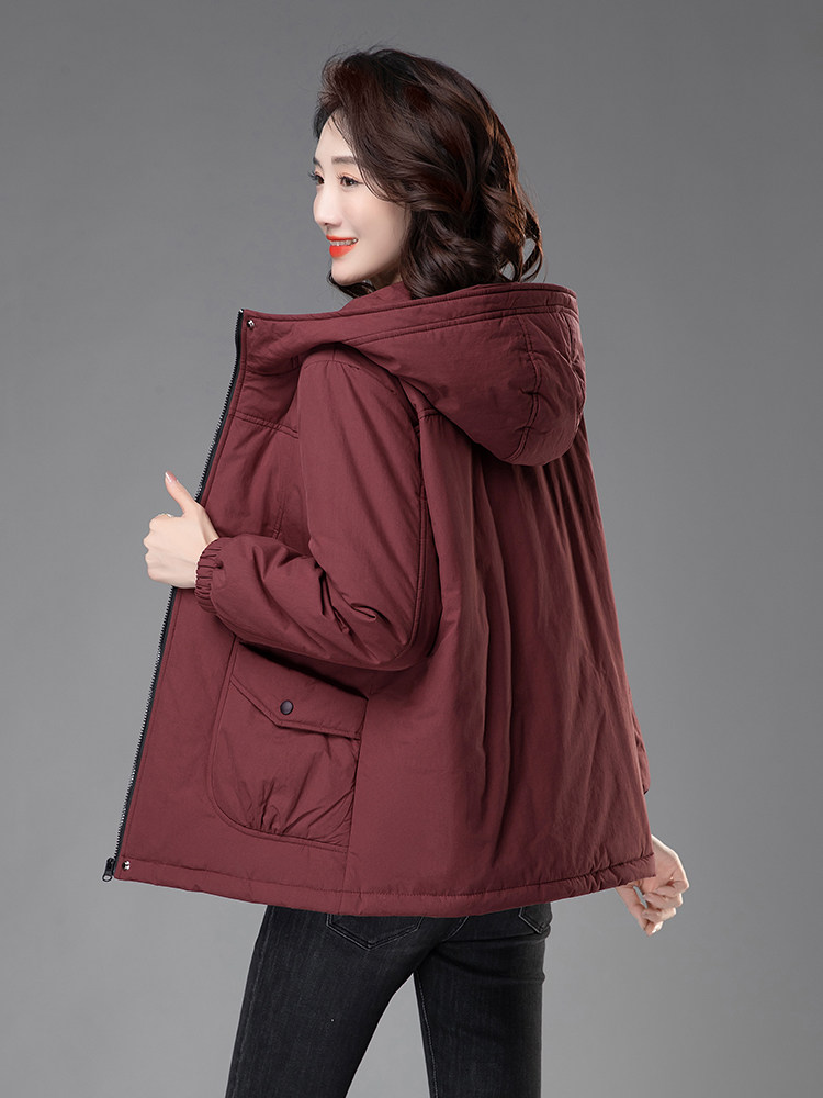 时尚保暖棉服女冬季新款加厚外套宽松显瘦舒适绒内胆棉衣,女装棉衣/棉服,3200格调