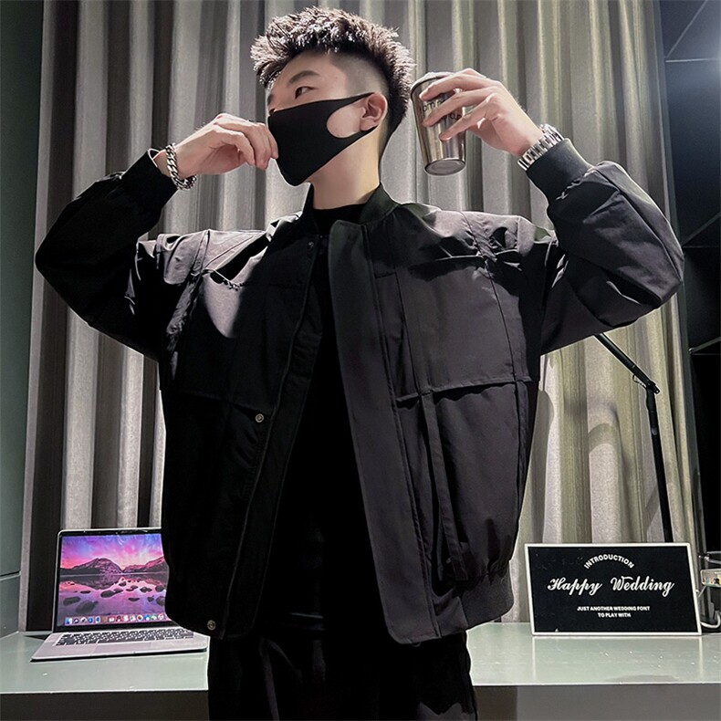 JK01-P98控138春秋季潮牌工装棒球服外套2025新款男装上潮流痞帅,男装工装外套,星座102A（原电商D309-1）