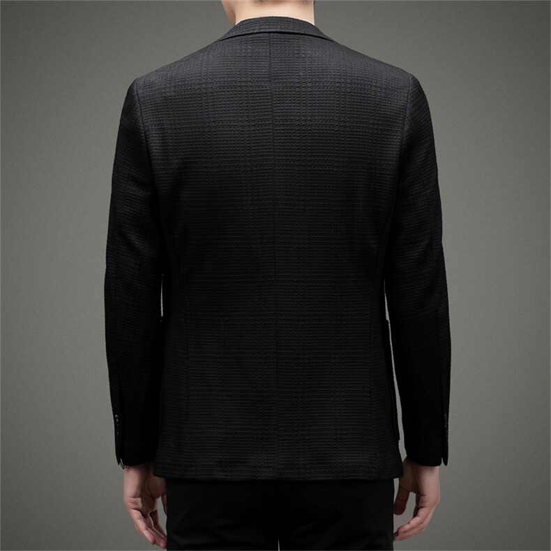 2022西服男士春秋季新款休闲西服商务休闲帅气单西防晒上衣外套男,男装西服,钱塘6003（原4033）