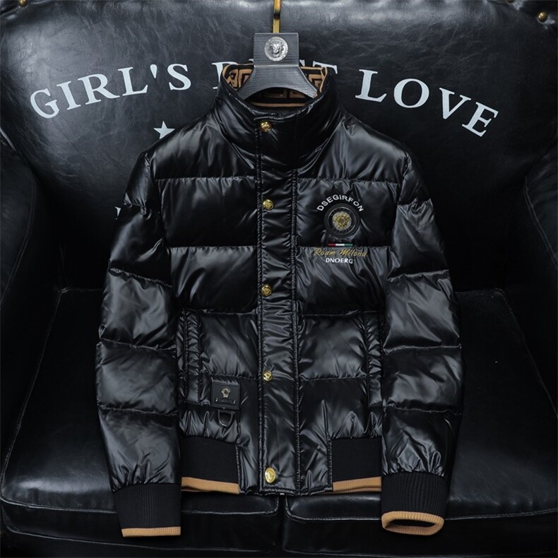 2025秋冬男士90%白鸭绒连帽羽绒服外套钱塘6036-23298P350，男装羽绒服，钱塘6036（原3026）