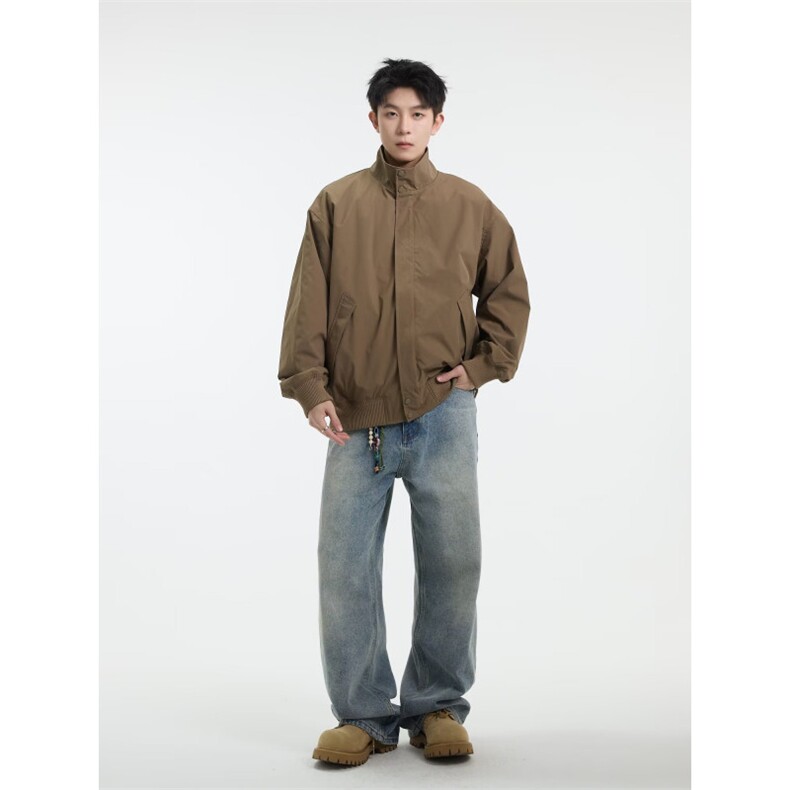 1506/QJK360/P59秋冬季美式飞行哈灵顿夹克男立领棒球服情侣,男装夹克,星座1506