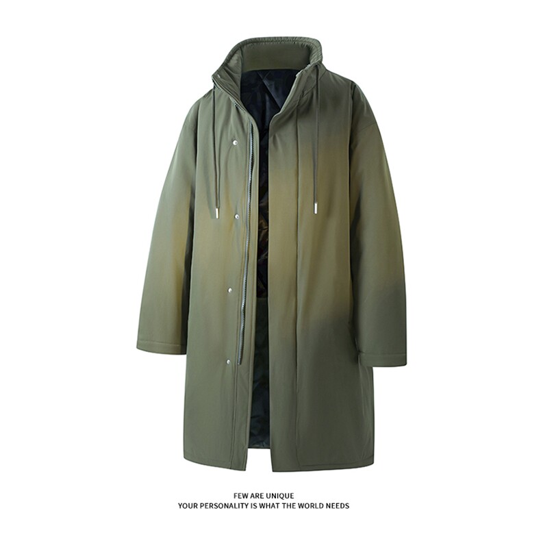 军大衣夹棉加厚长款棉衣过膝棉服冬季外套男D51206-TP135238,男装棉衣,电商A102