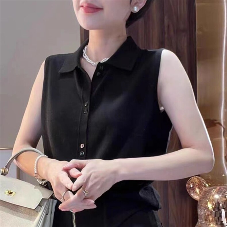 针织短袖t恤女2025新款夏季薄款宽松显瘦打底上衣小衫,女装T恤,众美斯特