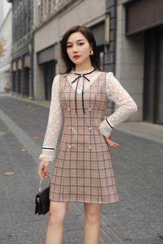 春装欧美时尚连衣裙，女装连衣裙，千禧宏运