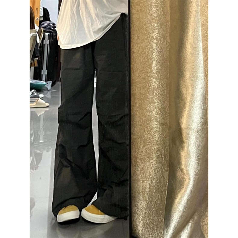【网图】黑色褶皱速干工装裤男夏季户外美式机能冲锋裤KZ47WW-P50,男装工装外套,星座1007（原301D）