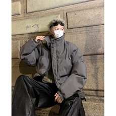 冬季港风宽松美式高街5色跑量款休闲保暖棉衣XZ811A-MF988-P90，男装棉衣，星座811A