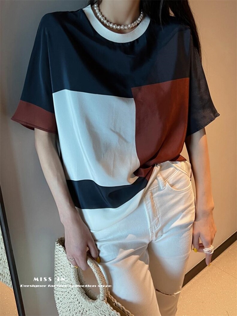 现货撞色设计上衣，其它，蜜思印·金