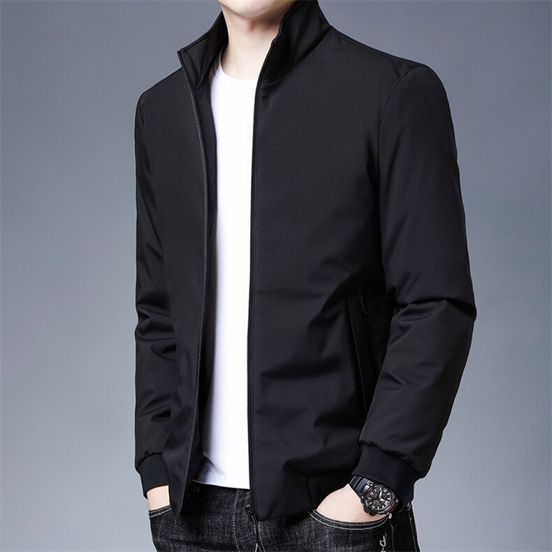 A931258男装上衣加厚保暖立领羽绒服常规男士外套休闲冬季P185,男装羽绒服,电商B360