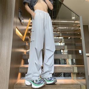 夏季新款速干打褶冰丝伞兵裤M~4XL XZ604-KG78-特P30控58图片